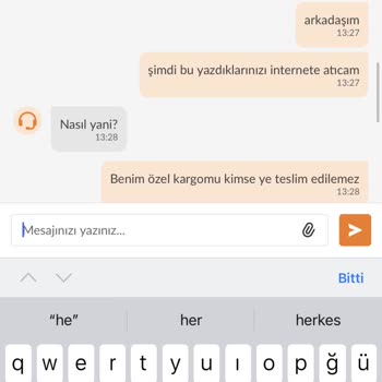 Trendyol Özel Olarak Sipariş Ettiğim Ürün Tanımadığım Yere Teslim Edilmiş