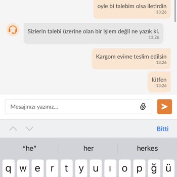 Trendyol Özel Olarak Sipariş Ettiğim Ürün Tanımadığım Yere Teslim Edilmiş