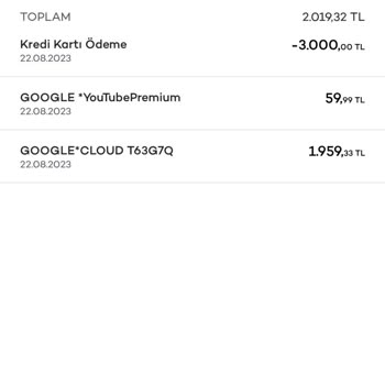 Google Cloud Kredi Kartımdan Haberim Olmadan Para Çekti