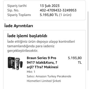 Amazonun Müşteri Memnuniyeti Politikası!