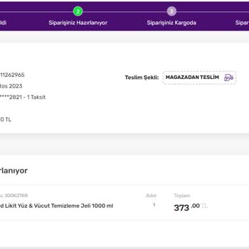 Gratis'ten Yapılan Alışveriş Pişmanlığı