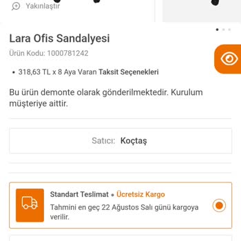 Koçtaş Ürün Göndermiyor, Para İadesi Yapmıyor
