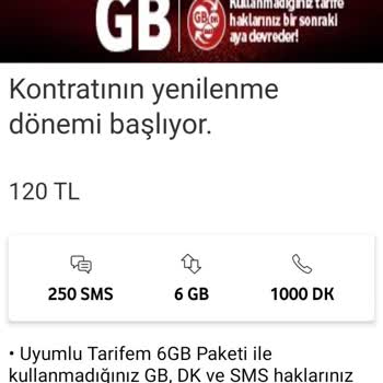 Vodafone Taahhüt Yenileme Fahiş Artış