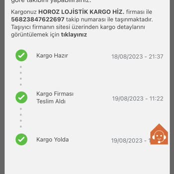Horoz Lojistik Kargo Teslimat Süresi!