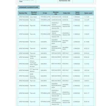 PTT Kargomu Geldiği Yere Geri Yollamış?!