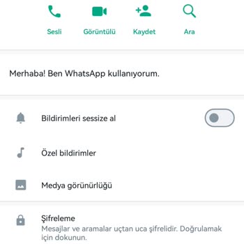 WhatsApp Bilmediğim Asya Menşeli Numaradan WP Mesajı