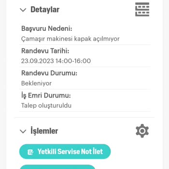 Arçelik Yetkili Servis Sorumsuzluğu