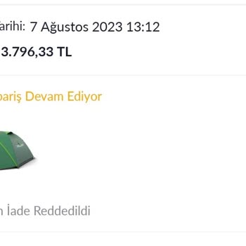 Pazarama İademi Yapmıyor