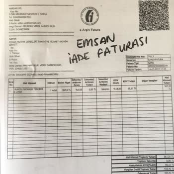 Emsan Düdüklü Tencere Mağduriyeti