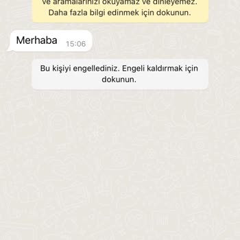 WhatsApp Dan Tanımadığım Numaralar Mesaj Atıyor