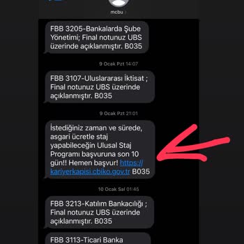 Kariyer Kapısı Ulusal Staj Programı Maaşı
