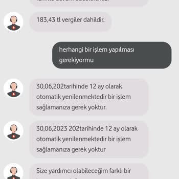 Vodafone Yanımda Uygulamasını Bir Daha Kullanmam