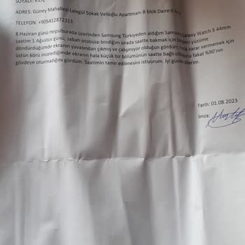 Samsung Türkiye Haksız Uygulaması