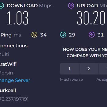 Turkcell Superbox Hız Problemi