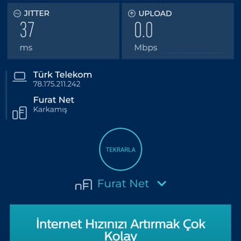 TTNET Düşük Hız (0.6-1 Mbps)