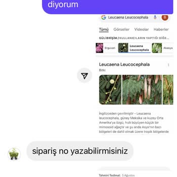 E-fidancım Trendyol'dan Alınan Fidanın Türü Değişti Ve Destek Ekibi Yardımcı Olmadı