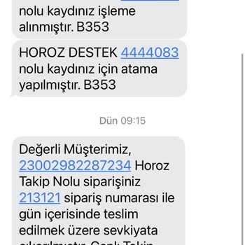 Horoz Lojistik Kargo Gelmiyor 10 Gündür