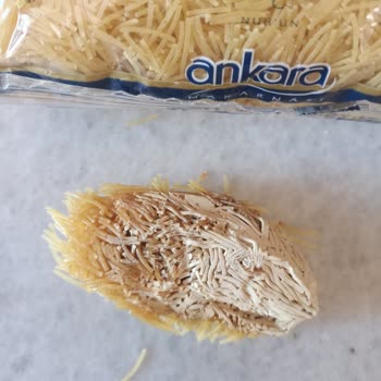Nuh'un Ankara Makarnası Paket Tel Şehriyenin Küflü Olması
