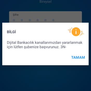 İş Bankası Mobil Bankacılığa Girişim Engellendi