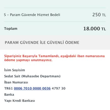 Sahibinden Ürünüm Kargoya Verilmedi