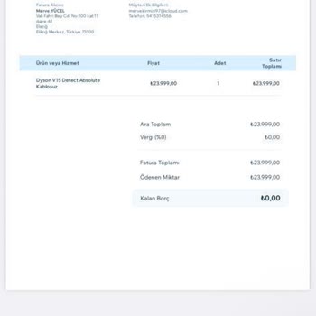 Dyson.com'dan Verdiğim Siparişimde Yaşadığım Mağduriyet Ve Ödeme Sorunu