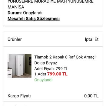 A101 Verdiğim Siparişim Hakkında Bilgi Alamıyorum