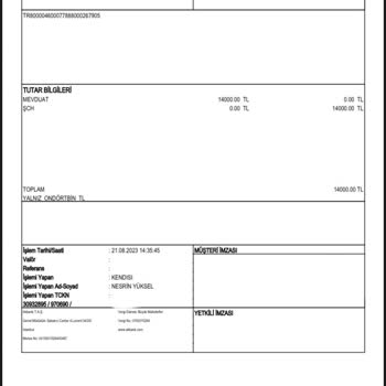 Akbank 0952 Hatalı EFT
