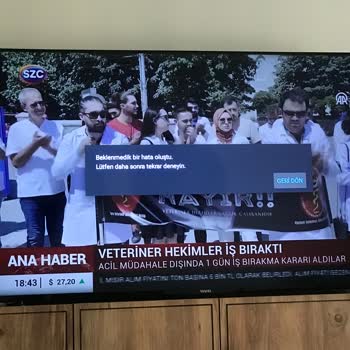 Blu TV Beklenmedik Hata Oluştu Uyarısı
