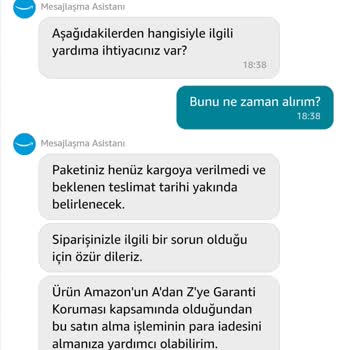 Amazon 1 Hafta Oldu Amazontr Şaşırtmıyor