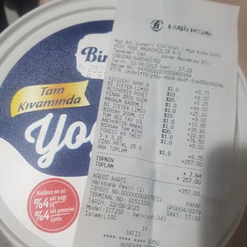 Birşah A101 Mağazasının Fişli Ve Açılmamış Ürünü İade Almaması