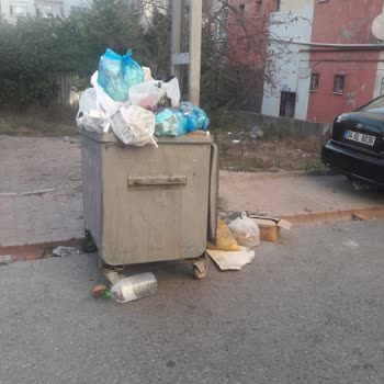 Mahalle Çöp Konteyneri Ümraniye Belediyesi