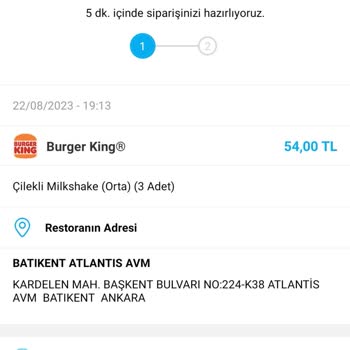 Tıkla Gelsin Ücret İadesi Yapamayan Burger King