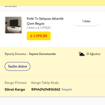 Cepte Şok Ürün İptali Ve Para İadesi Yapmıyor