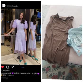 Lux.moda.butik (Instagram) Hesabı Gerçek Değilmiş