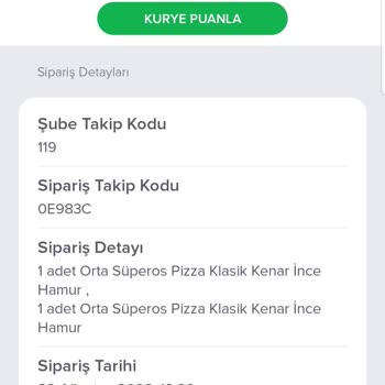 Domino's Pizza Sipariş Teslim Süresi Sorumsuzluğu