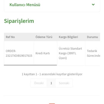 Genisreyon.com Siparişim 17 Gündür Ulaşmadı