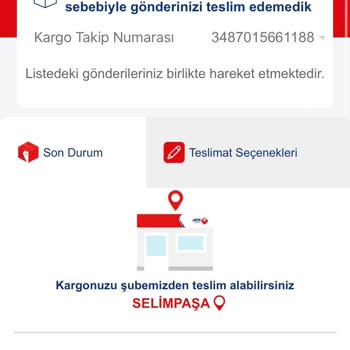 Aras Kargo Selimpaşa Adres Bulamama Yalanı