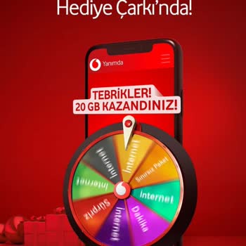 Vodafone Yanımda Hediye Çarkı