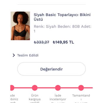Penti İade Ücret Ödenmemesi