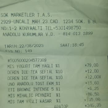 Şok Market Bozuk Ürün