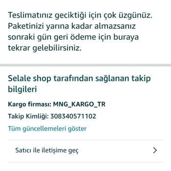 Amazon Sipariş Verdiğim Ürünün Akıbeti Belli Değil