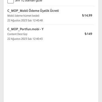 Vodafone'dan Gelen Anket Haksızlığı