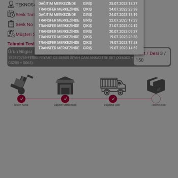 Horoz Lojistik (Sivas Şubesi ) 1.5 Aydır Ürünümü Teslim Edemedi