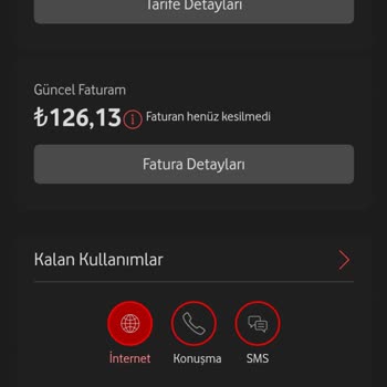 Vodafone Fazla Para Almak