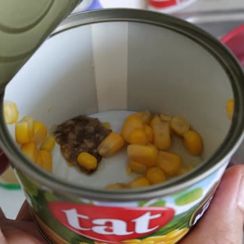 Tat Gıda Tat Konserve Mısırında Kötü Bir Şey Çıktı