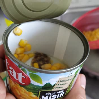 Tat Gıda Tat Konserve Mısırında Kötü Bir Şey Çıktı