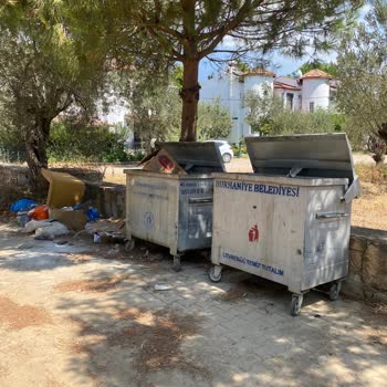 Burhaniye Belediyesi Şikayet Çöp Temizliği Tapılmıyor
