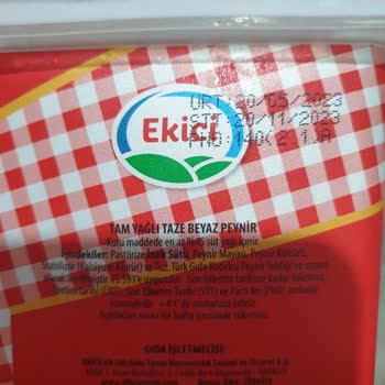 Ekici Peynir Ekici Beyaz Peynir Son Kullanma Tarihi Dolmadan Dolapta Ekşidi