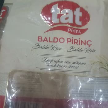 Tat Bakliyat Tat Baldo Pirinç Kurtlu Ve Böcekli