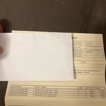 Enza Home Alınan Ürünlerin Teslim Edilmemesi